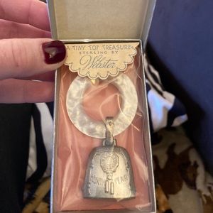 COPY - Vintage Tiny Tot 925 Teething Baby Bell Rattle New